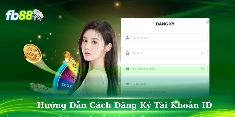 Hướng dẫn cách đăng ký ID thành viên chính thức